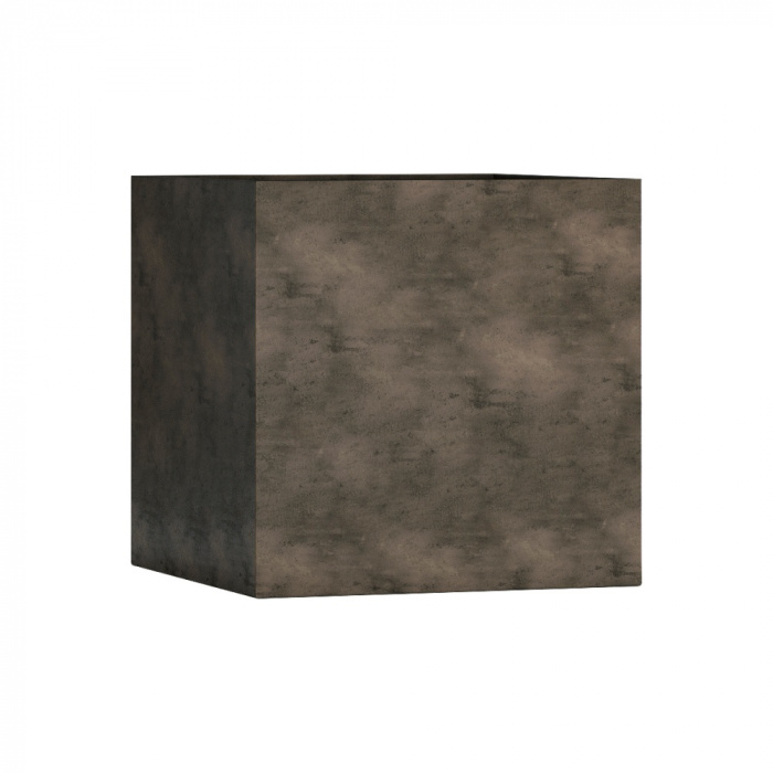 Кашпо CONCRETIKA CUBE BREZENT GREY 90x90x90