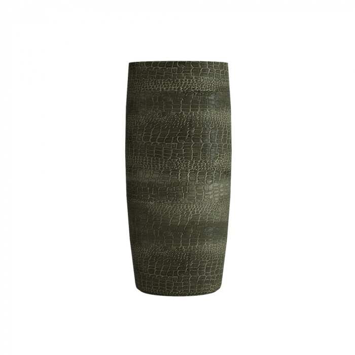 Кашпо CONCRETIKA CIGAR CAYMAN GREEN D43H92