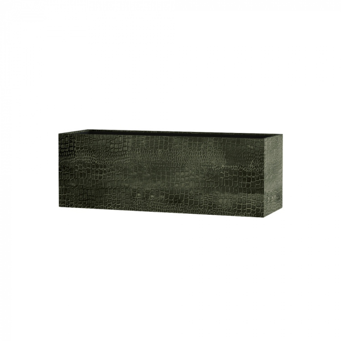 Кашпо CONCRETIKA BALCONY CAYMAN GREEN 60x20x20