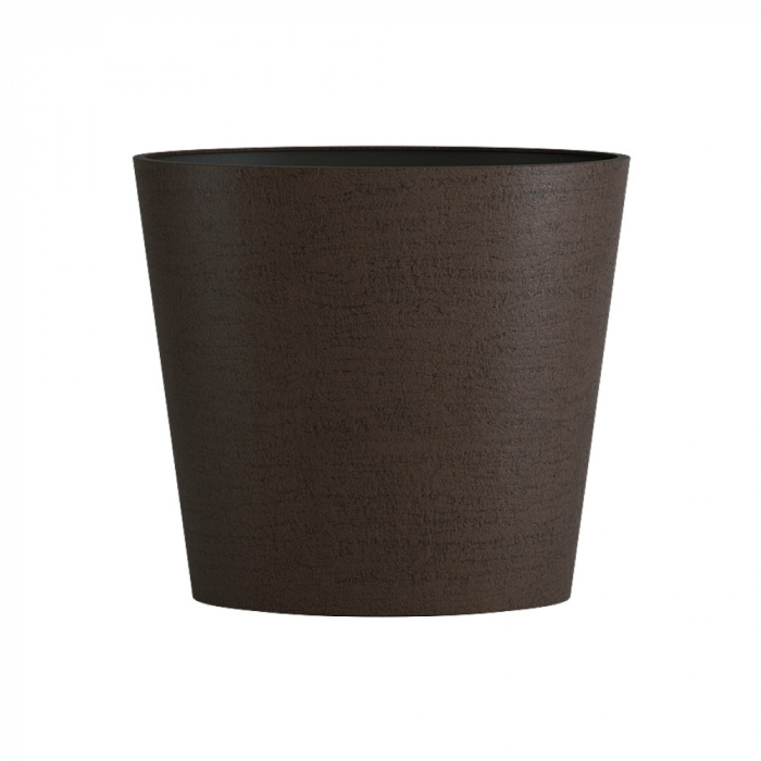 Кашпо CONCRETIKA CRATER EROSIA BROWN D40H35