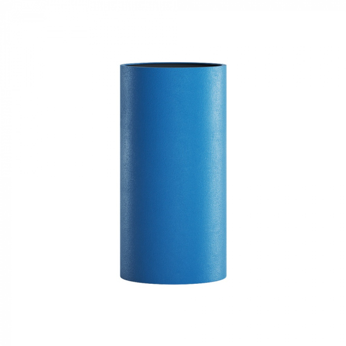 Кашпо CONCRETIKA CYLINDER DARK BLUE D30H60