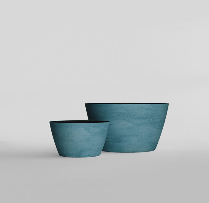 Кашпо CONCRETIKA BOWL MURENA D52H29