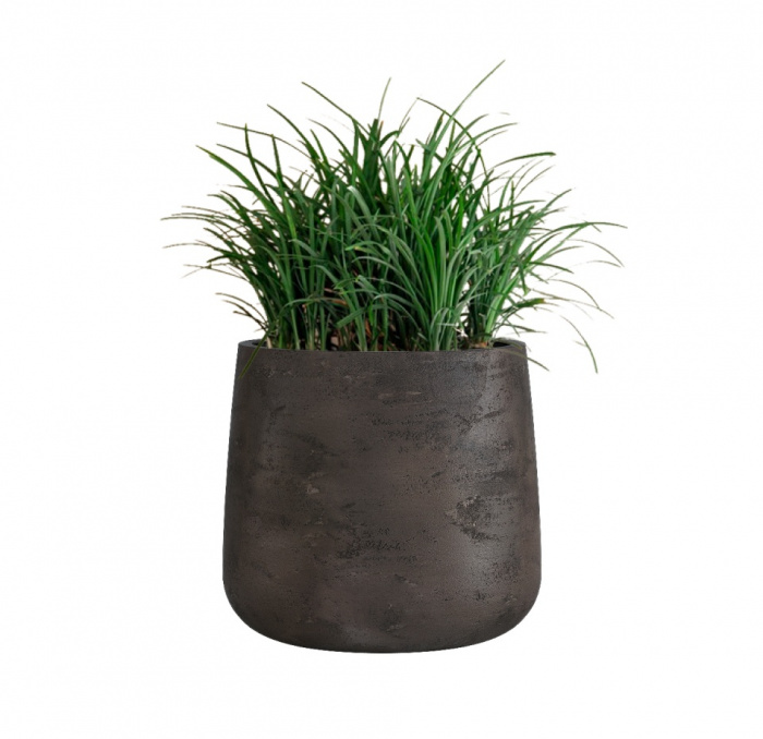Кашпо CONCRETIKA CONE TAUPE CONCRETE D38H41