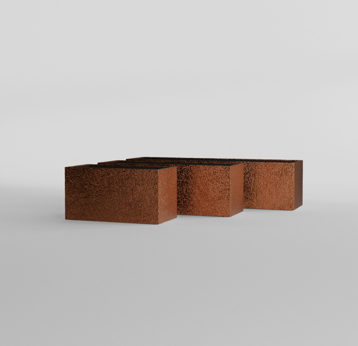 Кашпо CONCRETIKA BALCONY RICH COOPER 40x20x20