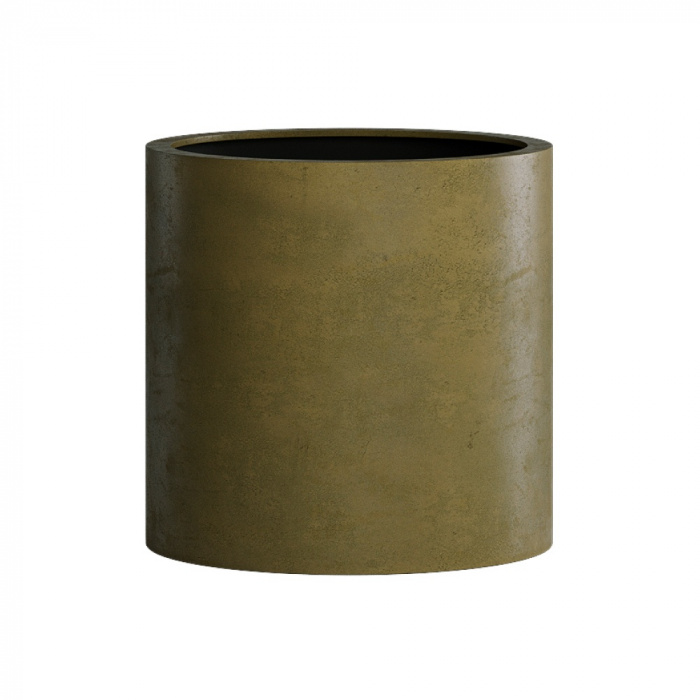 Кашпо CONCRETIKA CYLINDER AVOCADO D30H30