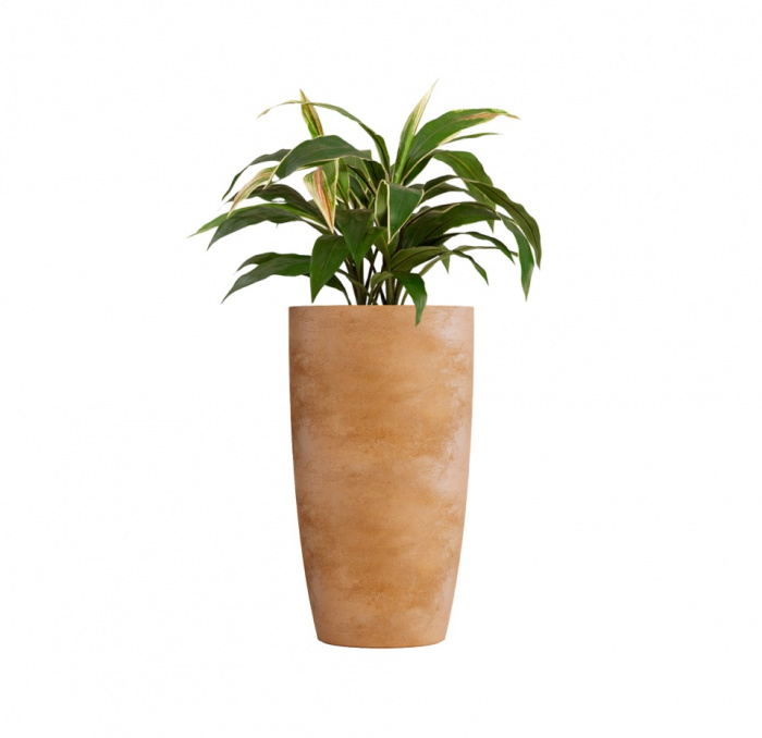 Кашпо CONCRETIKA CONUS CLASSIC CLAY D50H90