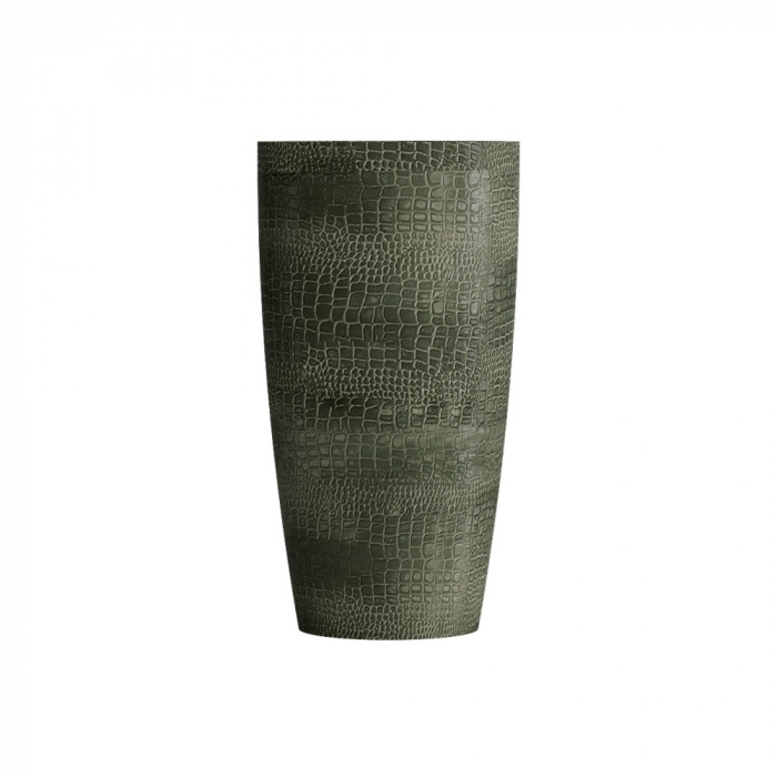 Кашпо CONCRETIKA CONUS CAYMAN GREEN D40H80