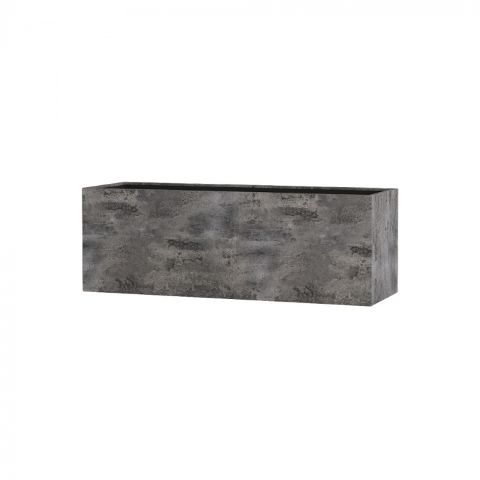 Кашпо CONCRETIKA BALCONY CONCRETE GREY DARK 60x20x20