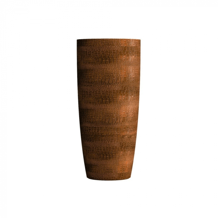 Кашпо CONCRETIKA CONUS CAYMAN BROWN D60H130