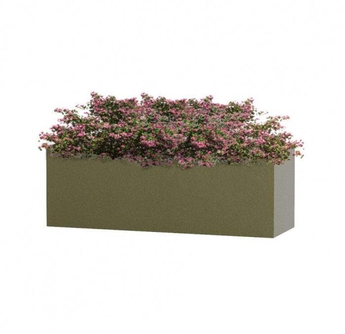 Кашпо CONCRETIKA BALCONY HACKS 60x20x20