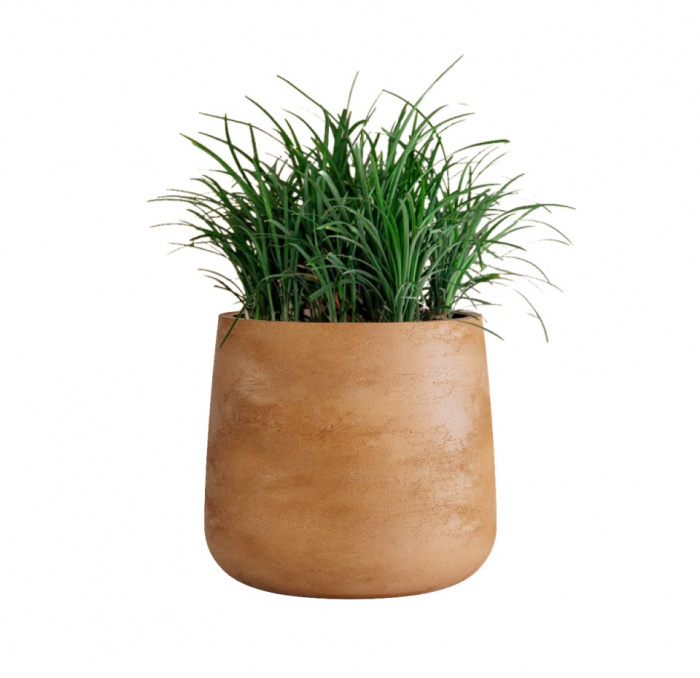 Кашпо CONCRETIKA CONE CLASSIC CLAY D38H41