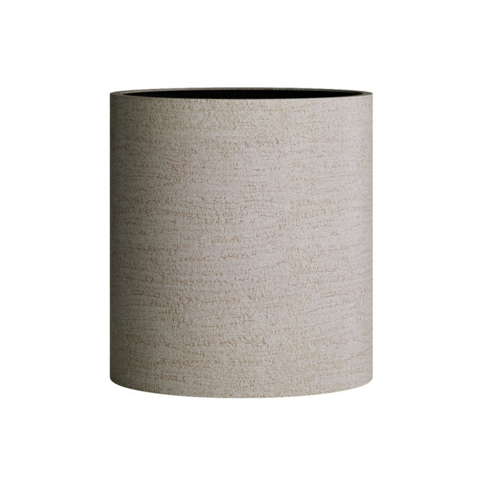 Кашпо CONCRETIKA CYLINDER EROSIA YELLOW D60H65