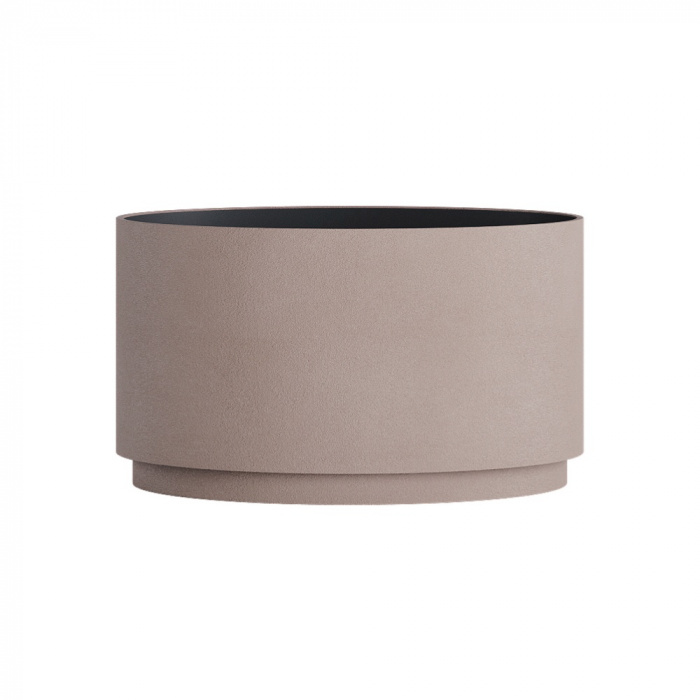 Кашпо CONCRETIKA CYLINDER XL COCOA D70H45