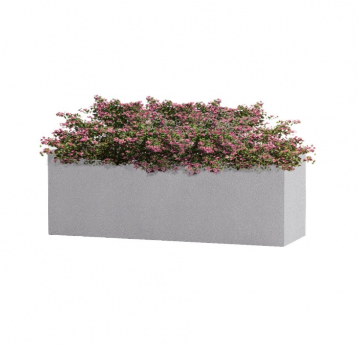Кашпо CONCRETIKA BALCONY SHALE 60x20x20