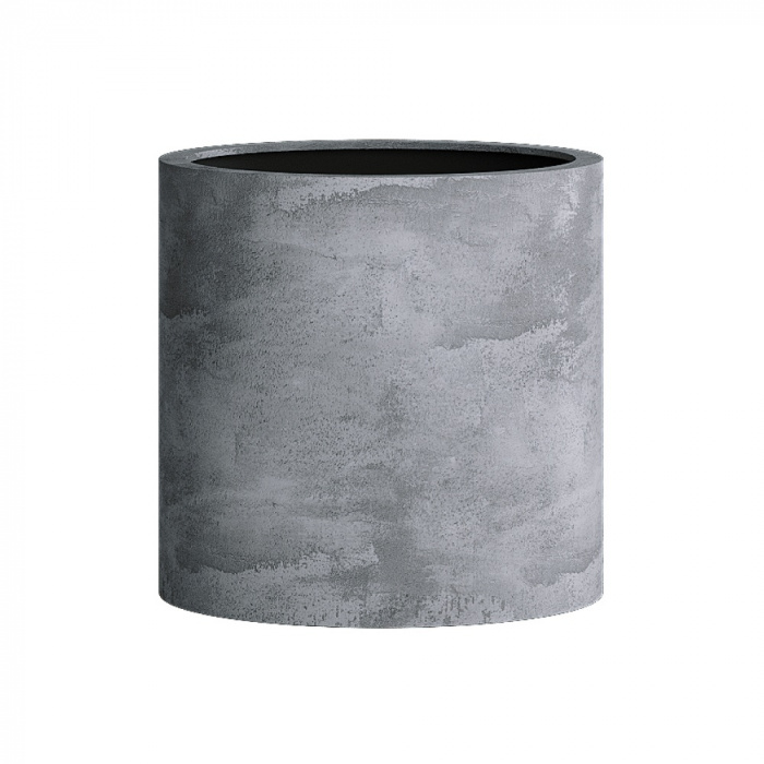 Кашпо CONCRETIKA CYLINDER CONCRETE GREY LIGHT D25H25