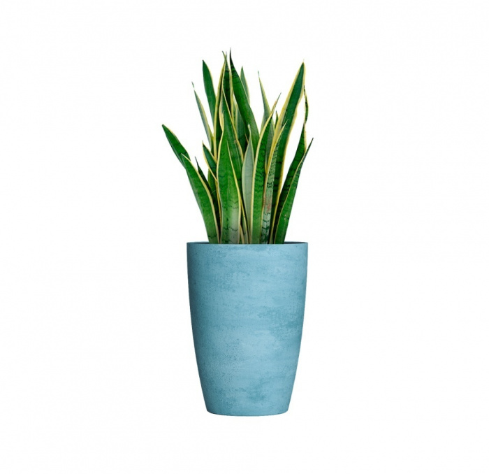 Кашпо CONCRETIKA CONUS BLUE SKY D48H60