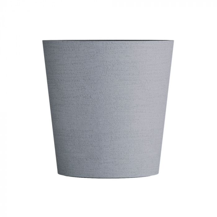Кашпо CONCRETIKA CRATER EROSIA WHITE D50H75
