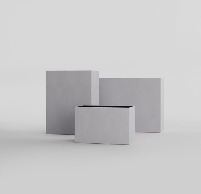 Кашпо CONCRETIKA DIVIDER SHALE 90x35x70
