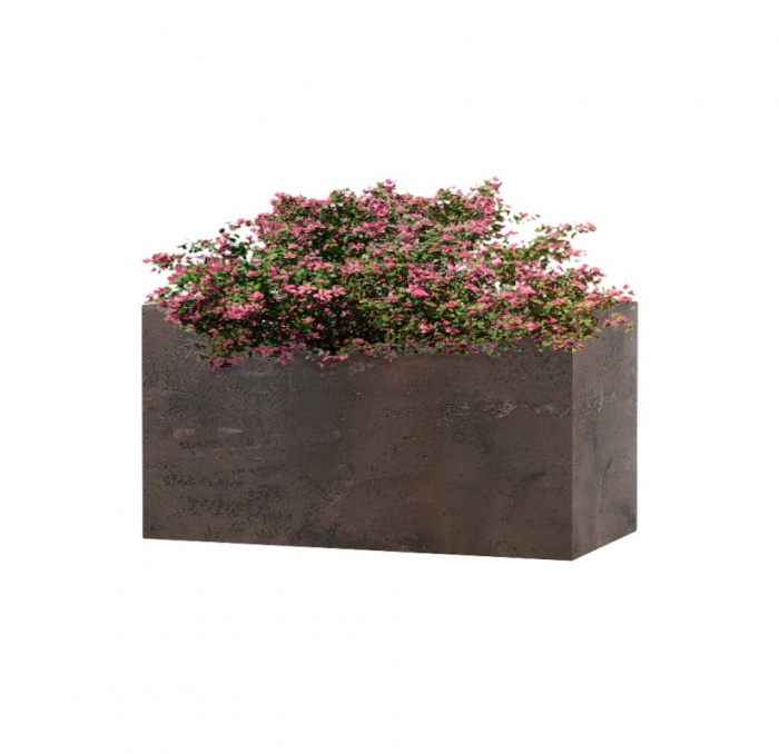 Кашпо CONCRETIKA BALCONY TAUPE CONCRETE 40x20x20
