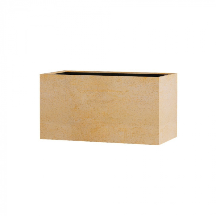 Кашпо CONCRETIKA BALCONY LEMON 40x20x20
