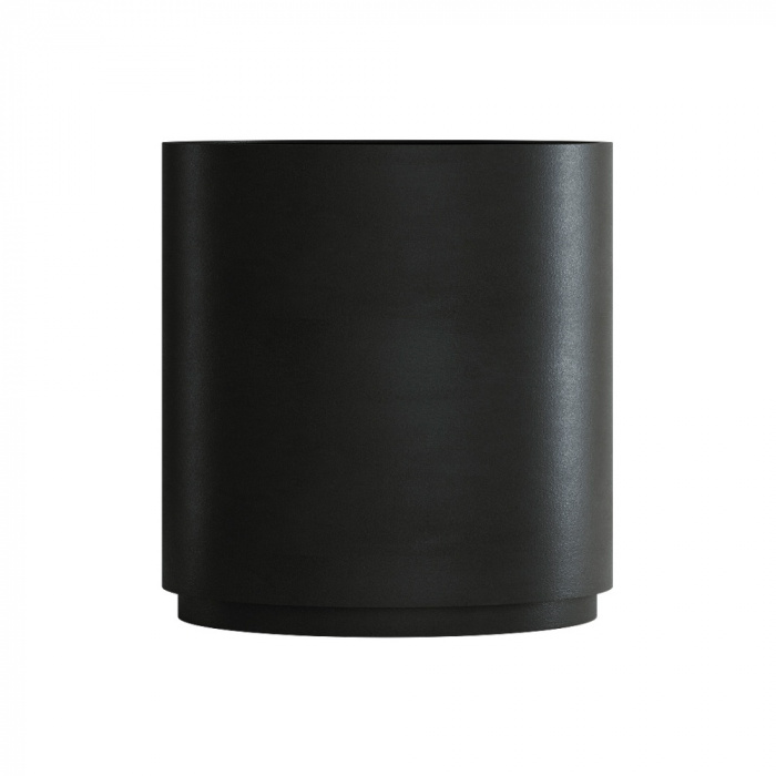 Кашпо CONCRETIKA CYLINDER XL NERO D100H105