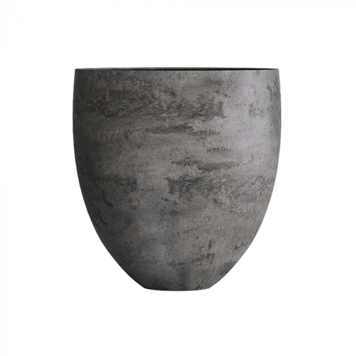 Кашпо CONCRETIKA BARREL CONCRETE GREY DARK D44H48