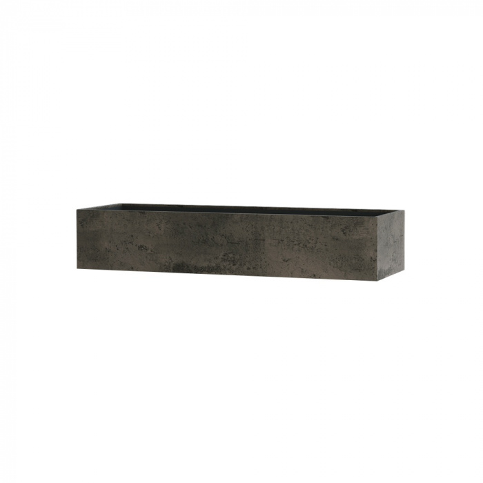 Кашпо CONCRETIKA BALCONY BREZENT GREY 80x20x15