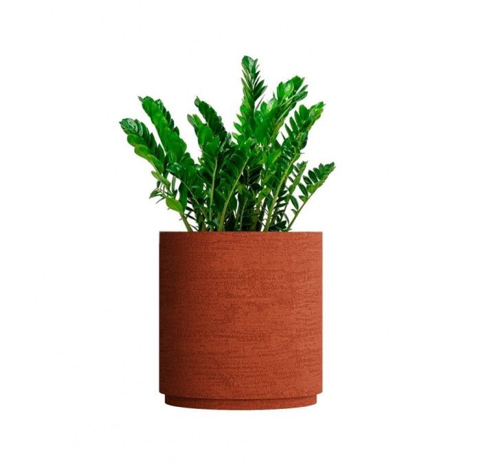 Кашпо CONCRETIKA CYLINDER XL EROSIA CORAL D70H80