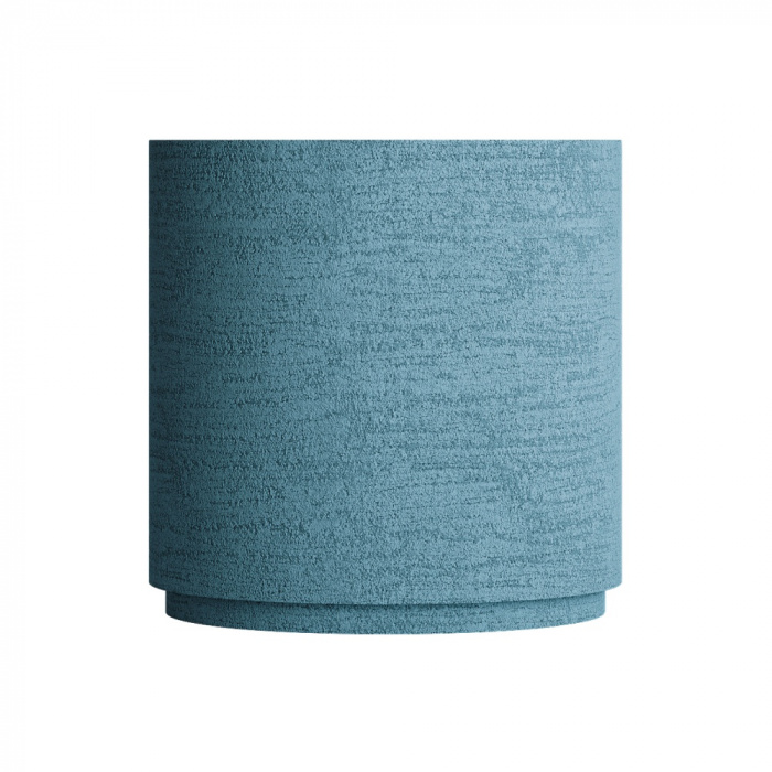 Кашпо CONCRETIKA CYLINDER XL EROSIA BLUE D120H120