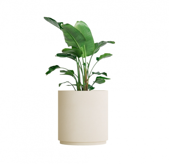 Кашпо CONCRETIKA CYLINDER XL SAHARA D80H85