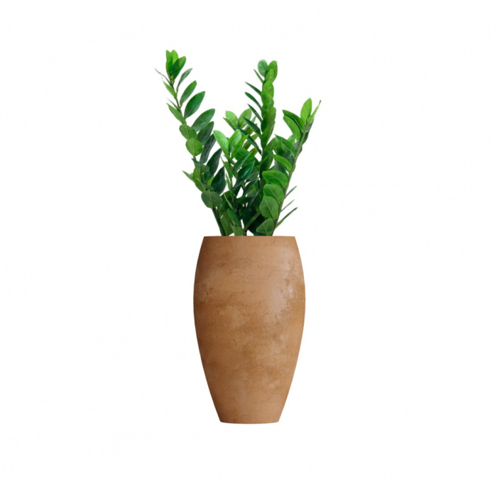 Кашпо CONCRETIKA OVAL CLASSIC CLAY D41H82