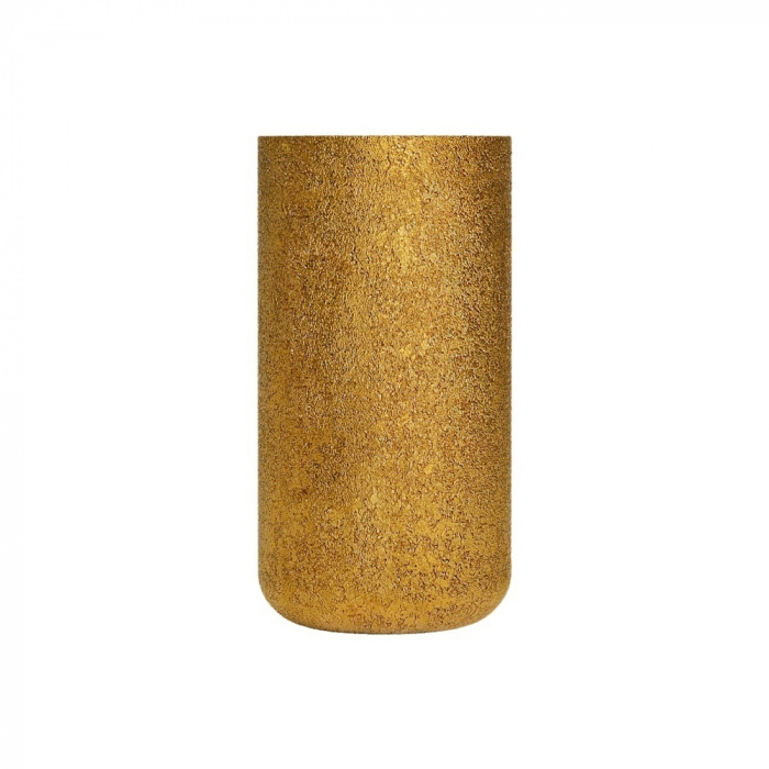 Кашпо CONCRETIKA TOPPER RICH GOLD D40H90