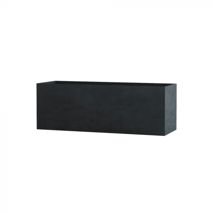Кашпо CONCRETIKA BALCONY ANTHRACITE 60x20x20