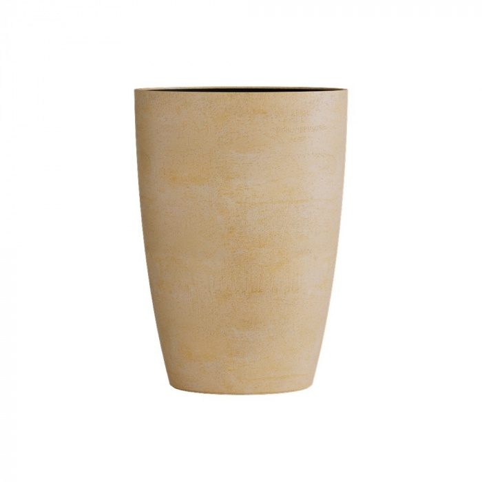 Кашпо CONCRETIKA CONUS LEMON D50H69