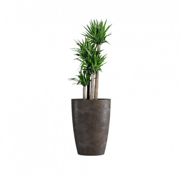 Кашпо CONCRETIKA CONUS TAUPE CONCRETE D50H69