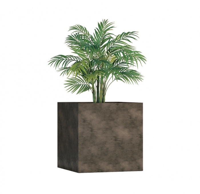 Кашпо CONCRETIKA CUBE BREZENT GREY 90x90x90