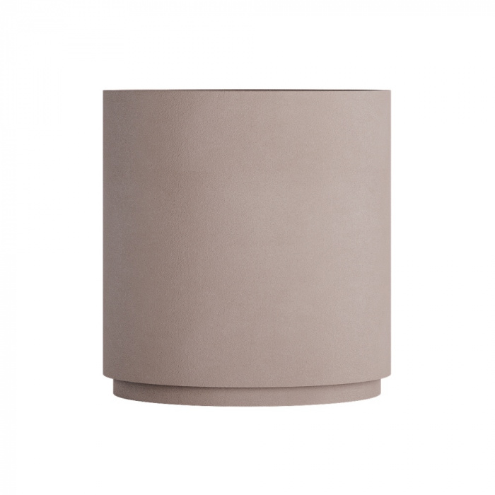 Кашпо CONCRETIKA CYLINDER XL COCOA D80H85