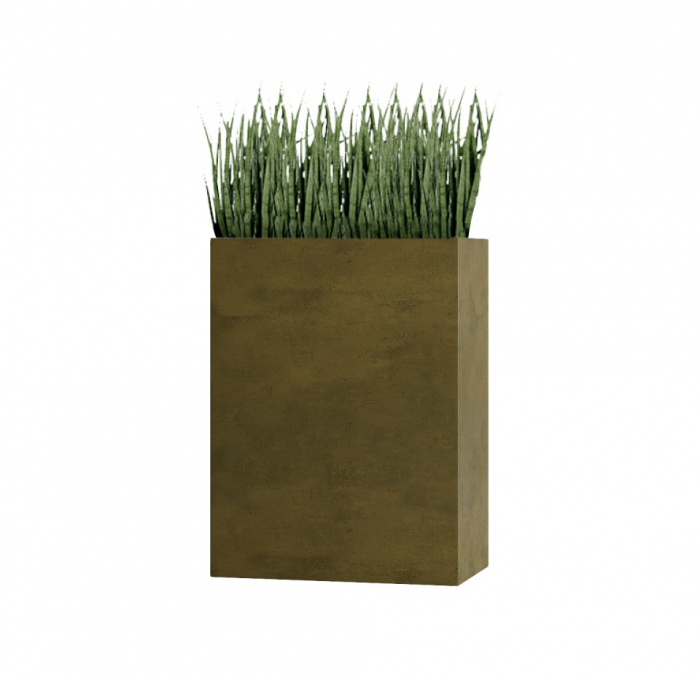 Кашпо CONCRETIKA DIVIDER AVOCADO 60x35x80