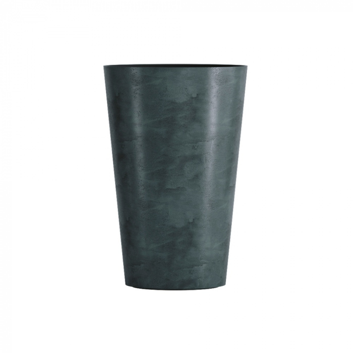 Кашпо CONCRETIKA CRATER OCEAN GREEN D60H90