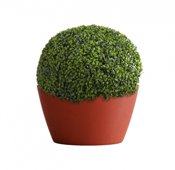 Кашпо CONCRETIKA BOWL TERRACOTTA D65H36