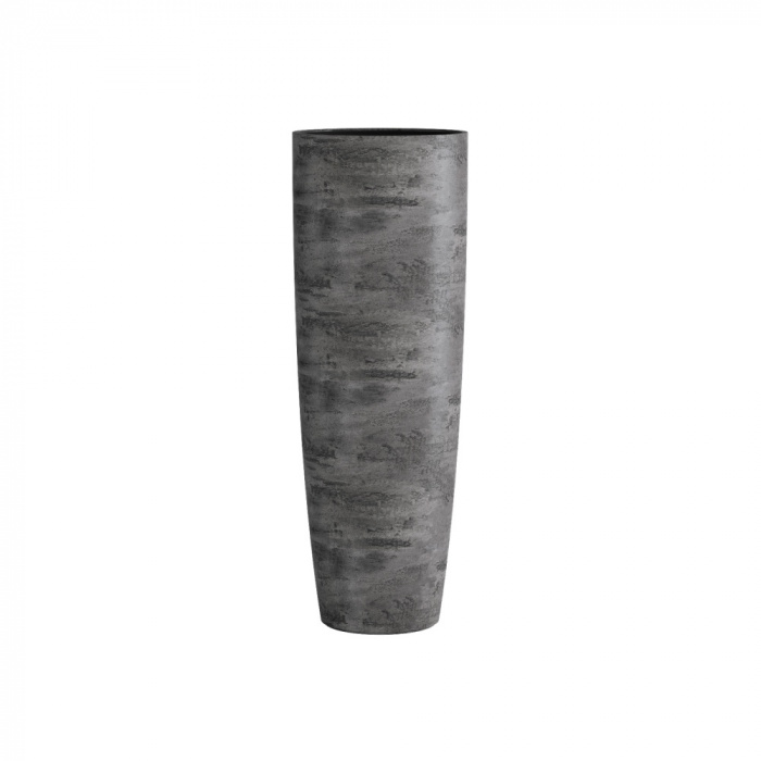 Кашпо CONCRETIKA CONUS CONCRETE GREY DARK D60H170