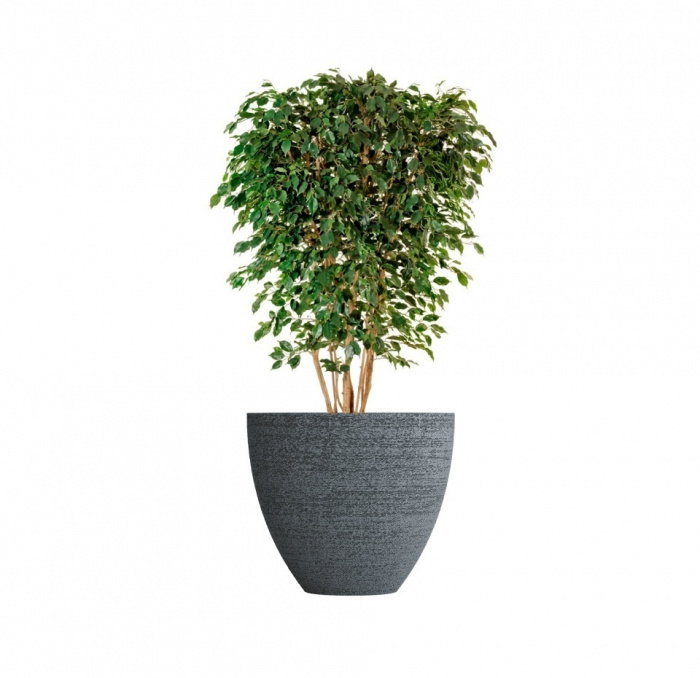 Кашпо CONCRETIKA UPON EROSIA GREY D75H65