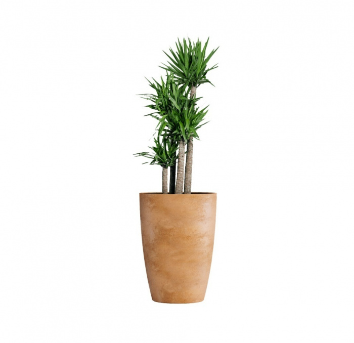 Кашпо CONCRETIKA CONUS CLASSIC CLAY D50H69