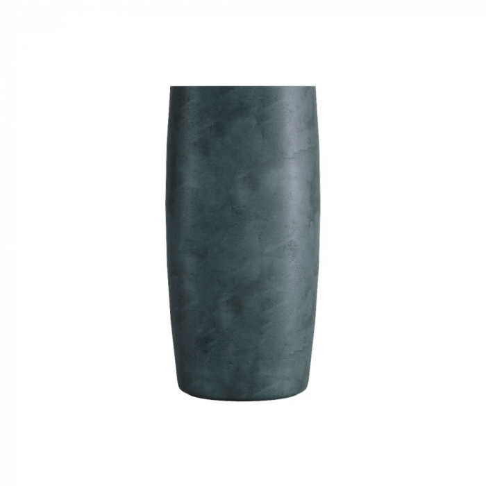 Кашпо CONCRETIKA CIGAR OCEAN GREEN D37H78