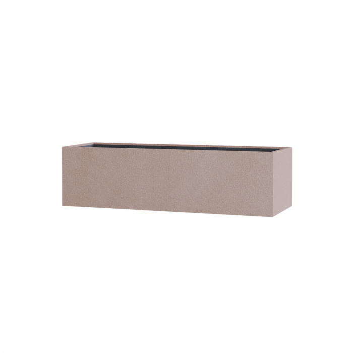 Кашпо CONCRETIKA BALCONY COCOA 80x20x20
