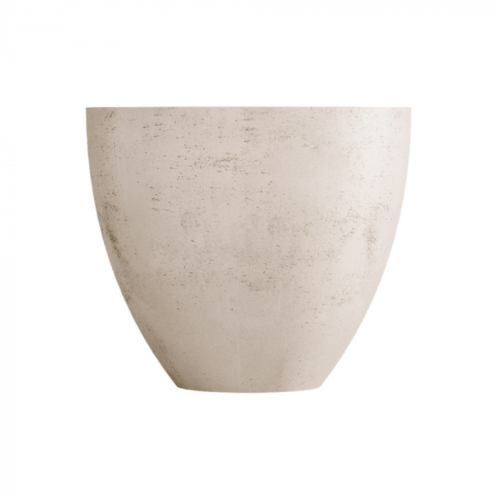 Кашпо CONCRETIKA UPON CONCRETE WHITE D75H65
