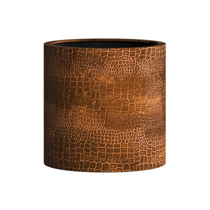 Кашпо CONCRETIKA CYLINDER CAYMAN BROWN D20H20
