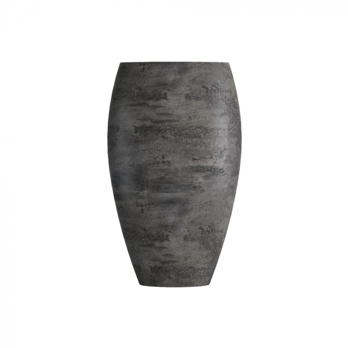 Кашпо CONCRETIKA OVAL CONCRETE GREY DARK D41H82