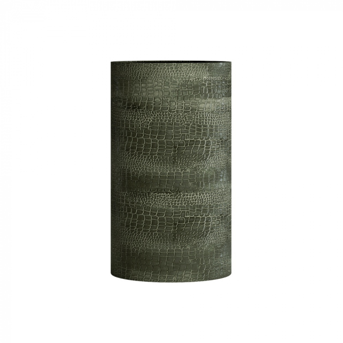 Кашпо CONCRETIKA CYLINDER CAYMAN GREEN D45H80