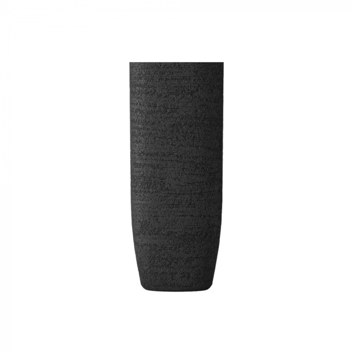 Кашпо CONCRETIKA YAR EROSIA BLACK D46H110